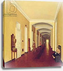 Постер Школа: Русская 19в. Interior in the Golitsyn Hospital, c.1840 1