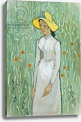 Постер Ван Гог Винсент (Vincent Van Gogh) Girl in White, 1890