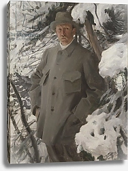 Постер Цорн Андерс The painter Bruno Liljefors, 1906