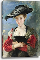 Постер Рубенс Петер (Pieter Paul Rubens) Портрет Сюзанны Лунден