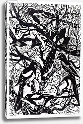 Постер Морли Нэт (совр) Magpies, 1997
