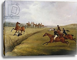 Постер Олкен Генри (охота) The Grand Leicestershire Steeplechase, March 12th, 1829: The Climax of Disaster