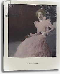 Постер Климт Густав (Gustav Klimt) Portrait of Sonja Knips