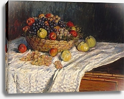 Постер Моне Клод (Claude Monet) Apples and Grapes, 1879–80