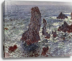 Постер Моне Клод (Claude Monet) The Rocks at Belle-Ile, 1886