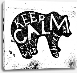 Постер keep calm and stay wild