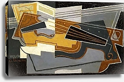 Постер Грис Хуан Violin and Clarinet, 1921
