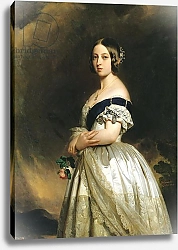 Постер Винтерхальтер Франсуа Queen Victoria 1842