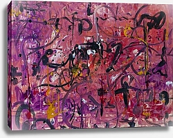 Постер Спейтан Любна (совр) Carnage, Abstract, bold, pink and black,, 2016
