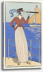 Постер Барбье Джордж Costume de Yacht