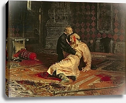 Постер Репин Илья Ivan the Terrible and his Son on the 16th November, 1581, 1885