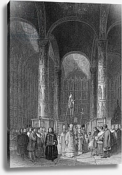 Постер Викерс альфред (грав, москва) Interior of the Grand Cathedral of the Assumption, engraved by T. Higham, 1835