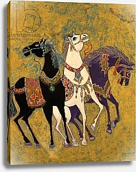 Постер Шава Лайла (совр) 3 Horses, 1975