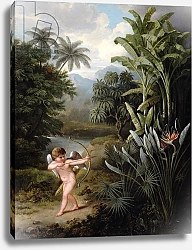 Постер Рейнегл Филип Cupid inspiring the Plants with Love, c.1797