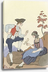 Постер Барбье Джордж L’Oiseau Cheri