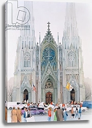 Постер Сим Миунг-Бо (совр) St. Patrick's Cathedral, New York, 1990