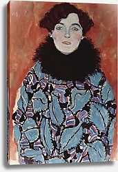 Постер Климт Густав (Gustav Klimt) Портрет Иоганны Штауде