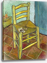 Постер Ван Гог Винсент (Vincent Van Gogh) Кресло Ван Гога