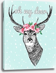 Постер Oh my deer
