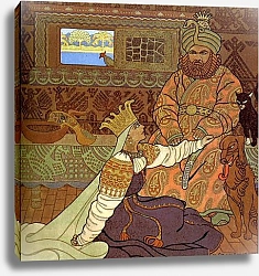 Постер Билибин Иван Царь и царица