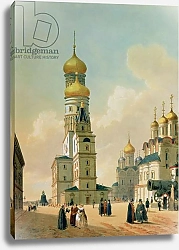Постер Беност Феликс Ivan the Great Bell Tower in the Moscow Kremlin, printed by Lemercier, Paris, 1840s 1
