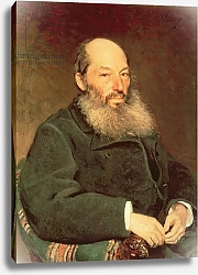 Постер Репин Илья Portrait of Afanasy Fet, 1882