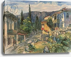 Постер Лентулов Аристарх A Tatar Street in Yalta, 1932