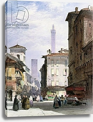 Постер Калло Вильям Leaning Tower, Bologna