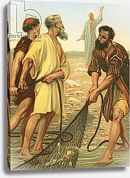 Постер Моррис Филип Christ calling the disciples