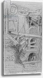 Постер Шарф Джордж (грав) Sewer construction in Bloomsbury, London, 1845