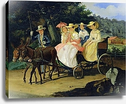 Постер Брюллов Александр A Run, 1845-46