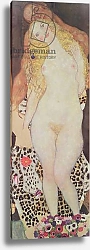 Постер Климт Густав (Gustav Klimt) Adam and Eve, 1917-18