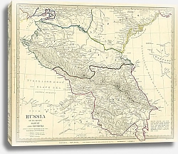 Постер Россия в Европе, часть IX и Грузия: Кавказ, Черкесия, Астрахань, Грузия, 1835 г. 1