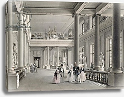 Постер Садовников Василий The Upper Entrance hall of the Fine Arts Academy in St. Petersburg, 1838