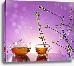 Постер Весенний чай