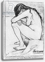 Постер Ван Гог Винсент (Vincent Van Gogh) Sorrow, 1882 2
