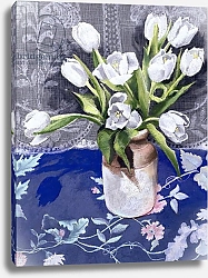Постер Анжелини Кристиана (совр) White Tulips, 1994