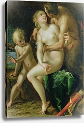 Постер Аахен Йоханн Jupiter, Antiope and Cupid