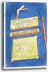 Постер Мастерман Люси (совр) Pueblo Hotel, 2001