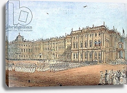 Постер Садовников Василий Review at the Winter Palace in St. Petersburg, 1840s