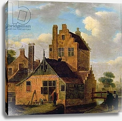 Постер Школа: Голландская 17в Brick Houses