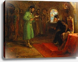 Постер Репин Илья Boris Godunov with Ivan the Terrible