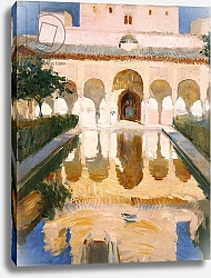 Постер Соролья-и-Бастида Хоакин Hall of the Embassadors, Alhambra, Granada, 1909