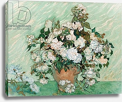 Постер Ван Гог Винсент (Vincent Van Gogh) Roses, 1890