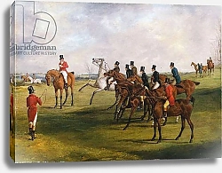 Постер Олкен Генри (охота) The Grand Leicestershire Steeplechase, March 12, 1829: The Start