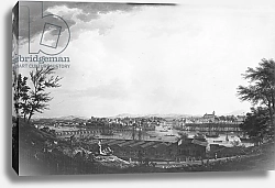 Постер Верне Клод View of Bayonne seen from halfway down the citadel, 1761
