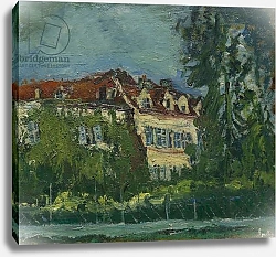 Постер Сутин Хаим Landscape with House, c.1934