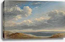 Постер Валенсьен Пьер Study of Clouds over the Roman Campagna c.1782-85