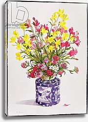Постер Рэйленд Кристофер (совр) Flowers in a Chinese Jar