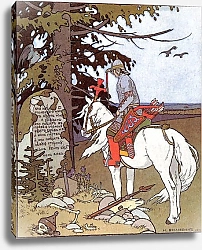 Постер Билибин Иван Иван-царевич на распутье